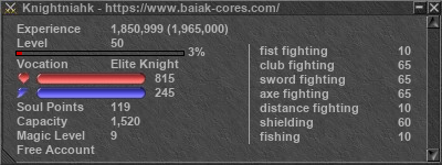 Signature for player Knightniahk